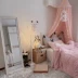 Ins Bắc Âu len bóng giường lớp phủ cô gái trái tim giường lều phòng trẻ em trần lều trò chơi lều chụp ảnh màu xám bột giường lớp phủ