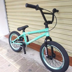 велосипед BMX mini动作自行车 滑步车进阶 16寸铝合金儿童动作16寸bmx整车 新款