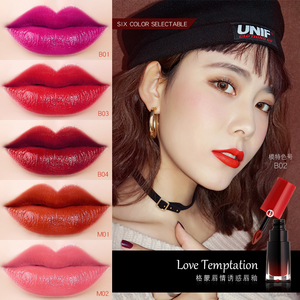 Nhung mờ gương lip men nhuộm môi lỏng giữ ẩm son môi không thấm nước dưỡng ẩm lâu dài không đánh dấu son bóng son bóng sinh viên