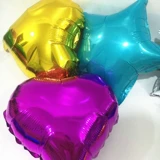 10 -INCH Aluminum Film Film Balloon Свадебная аранжировка вечеринка по случаю вечеринки по случаю вечеринки по случаю вечеринки по случаю дня рождения сцены сердца предложение