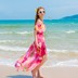 Áo bà mẹ mùa hè 2019 mới cho bố mẹ con mặc váy đi biển boho cho bé gái đi biển kỳ nghỉ đầm thon - Trang phục dành cho cha mẹ và con đồ đôi gia đình Trang phục dành cho cha mẹ và con