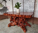 Корни дерева чайный поднос Qi Камень основание с твердым древесиной резьбой для резьбы маленький кофейный столик на стойке настольный стойкий стойка натуральное качество дерева натуральное атмосфера