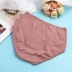 Đồ lót cổ xưa và hiện đại quầy đồ lót chính hãng giữa eo cao cotton cotton kích thước lớn quần short nữ 18813 - Giữa eo