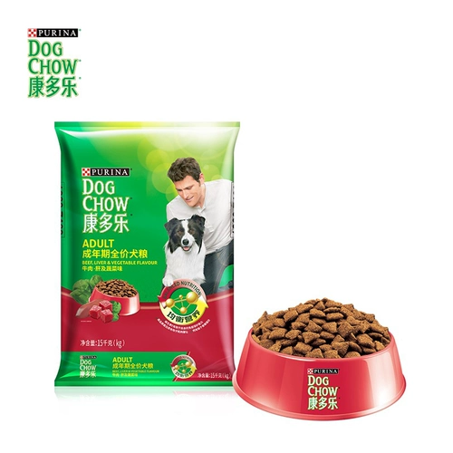 Nestlé purina Kangdo Vitality Nutrition Food Food Cheng Dog Говядина печени овощные овощные