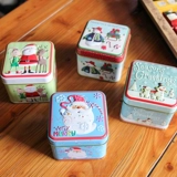 Рождественская подарочная коробка, жестяная коробка, подарок на день рождения, в корейском стиле