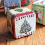 Рождественская подарочная коробка, жестяная коробка, подарок на день рождения, в корейском стиле