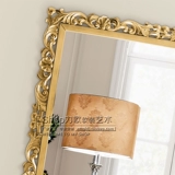 Домашнее украшение зеркало Европейское фоновое зеркало Стеновое зеркало Отель Стена Странная зеркало туалетное зеркало зеркало зеркало крыльца зеркало зеркало