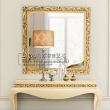 Домашнее украшение зеркало Европейское фоновое зеркало Стеновое зеркало Отель Стена Странная зеркало туалетное зеркало зеркало зеркало крыльца зеркало зеркало