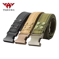 Yakena ngoài trời vành đai chiến thuật nam ngoài trời nylon bên trong vành đai giản dị vành đai quân sự đam mê cung cấp thiết bị thắt lưng vải