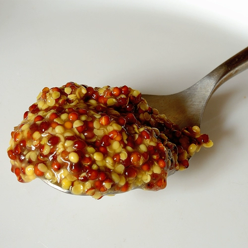 West Point World Rennen's Arder Seed Seed Sauce 190 г/бутылка французский импортный гранулированный соус для барбекю Jaure Shara Shara