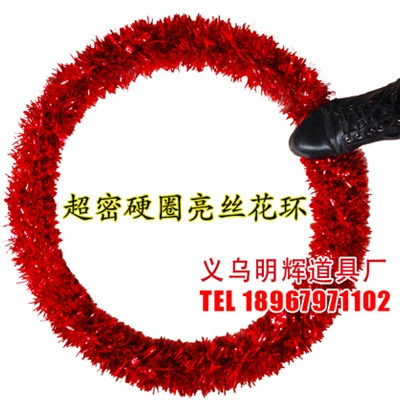 Производители по низким ценам блестящие круглые цветочные кольцевые игры вступают в церемонию открытия хора и танцоров, чтобы взять цветочные реквизиты