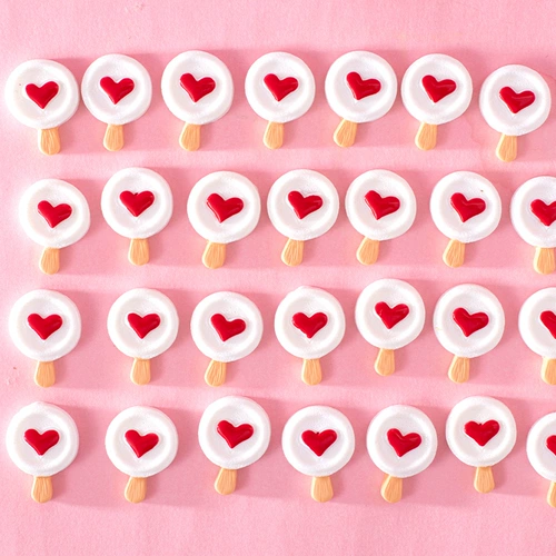 Симуляция Love Lollipop милая девушка в инс крем для ветряного крема для пластикового мобильного телефона Diy Materials