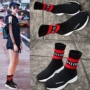 Vớ đàn hồi giày nữ Hàn Quốc phiên bản ulzzang giày cao cô gái giày hoang dã phẳng mềm dưới giày thường giày tập gym nữ