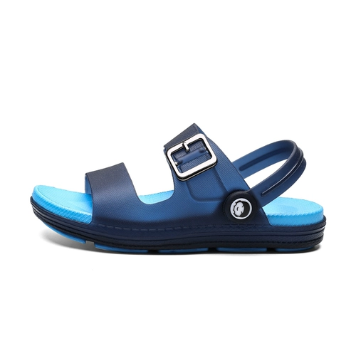 Тапочки для мальчиков, детские слайдеры в помещении, нескользящая летняя пляжная обувь, мягкая подошва