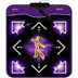 Khiêu vũ nhảy trò chơi âm nhạc tải về trò chơi trực tuyến nâng cấp thể dục thể thao máy tính USB sử dụng duy nhất duy nhất khiêu vũ pad 	thảm nhảy audition chính hãng	 Dance pad
