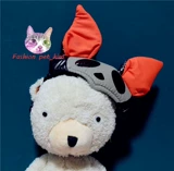 Чистая кошка и собака черные платья летучих мышей в Хэллоуин