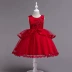 Châu Âu và Hoa Kỳ Váy trẻ em bùng nổ Váy cưới Váy bé gái Công chúa Tutu ZQ710