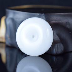 Украшения на шею 昆仑玉平安扣13g 新疆白玉平安扣驱魔辟邪保平安