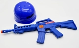 Шлем, игрушка, винтовка, детский комплект, реквизит для детского сада, пулемет, модель пистолета, увеличенная толщина