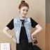 2018 mùa hè mới ngắn denim vest nữ Hàn Quốc phiên bản của không tay lỗ thời trang kích thước lớn hoang dã vest áo khoác