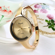 Phiên bản Hàn Quốc của đồng hồ đeo tay đơn giản nữ khí chất xu hướng thời trang không thấm nước sinh viên đồng hồ đeo tay thường xuyên đồng hồ thạch anh - Vòng đeo tay Clasp