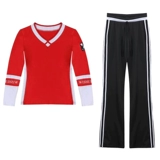 Модный танцующий спортивный костюм для спортзала, короткий рукав