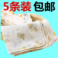 Двухэтажное хлопковое банное полотенце, носовой платок, детский слюнявчик для кормящих грудью
