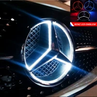 Подходит для светодиода Mercedes -Benz Light -Emating C200 Метка метки E -Class Modified GLC Mid -Net Mesh GLA светодиода