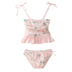 Nữ bé baby flamingo bikini bé áo tắm chia 3 mảnh phù hợp với đồ bơi trẻ em đồ bơi - Đồ bơi trẻ em cửa hàng quần áo trẻ em Đồ bơi trẻ em