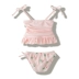 Nữ bé baby flamingo bikini bé áo tắm chia 3 mảnh phù hợp với đồ bơi trẻ em đồ bơi - Đồ bơi trẻ em Đồ bơi trẻ em