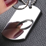 Император Wolf Delead Titanium Steel Dog Doge Defense Defense Lost Brand -Name гравированная педефицированная собака бир