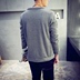 Mùa thu màu rắn áo len nam cộng với phân bón XL cardigan áo len áo len áo Hàn Quốc Slim triều quần áo của nam giới Cardigan