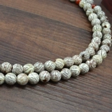 Натуральные четки бодхи, четки из круглых бусин, браслет подходит для мужчин и женщин, 9мм, Индия