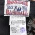 Hồng trắng mua đôi MLB thêu mũ lưỡi trai lưỡi gà Yankee 32CPFG711-5-50L 50W - Bóng chày