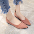 2018 mùa hè mới thời trang Hàn Quốc phẳng phẳng với chỉ thấp- cắt giày phụ nữ thường bộ bàn chân thoải mái thấp- đầu giày phụ nữ Giày cắt thấp