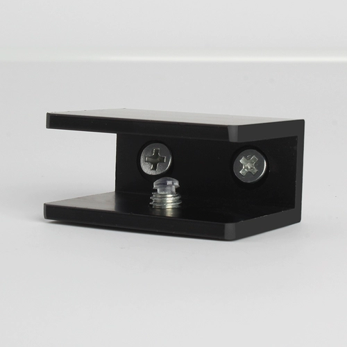 Черные металлические стеклянные аксессуары, фиксаторы в комплекте