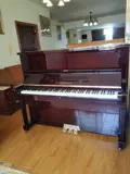 Apollo Second -Hand Piano Apollo A328 Apollo Wine Red Piano 131 высота