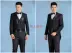 Cao cấp của nam giới tuxedo trang phục sân khấu lệnh điệp khúc phù hợp với tiệc cưới nghệ thuật kiểm tra phù hợp với ăn mặc bộ vest nam thời trang Suit phù hợp