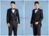 Cao cấp của nam giới tuxedo trang phục sân khấu lệnh điệp khúc phù hợp với tiệc cưới nghệ thuật kiểm tra phù hợp với ăn mặc