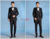 Cao cấp của nam giới tuxedo trang phục sân khấu lệnh điệp khúc phù hợp với tiệc cưới nghệ thuật kiểm tra phù hợp với ăn mặc Suit phù hợp