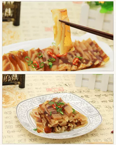 Лочи свиная кожа заморозить коммерческая кожа свиная замороженная холодная посуда Специальная свиная кожа замороженная приготовленная кожа из свинины открытая сумка