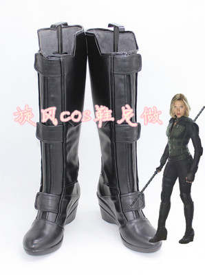 taobao agent C8504 Avengers 3 Infinite War Black Widow COSPLAY Shoes COS Shoes