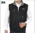 Mùa thu hai bên mặc cotton mỏng trung niên nam vest vest vai túi móc áo vest cá chụp ảnh du lịch áo ấm nam mùa đông Áo vest cotton