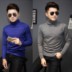 Người đàn ông mới mỏng cao- cổ áo len thời trang xu hướng áo len Hàn Quốc phiên bản của thủy triều người đàn ông áo sơ mi đống cổ áo áo len người đàn ông Hàng dệt kim