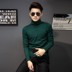 Người đàn ông mới mỏng cao- cổ áo len thời trang xu hướng áo len Hàn Quốc phiên bản của thủy triều người đàn ông áo sơ mi đống cổ áo áo len người đàn ông Hàng dệt kim