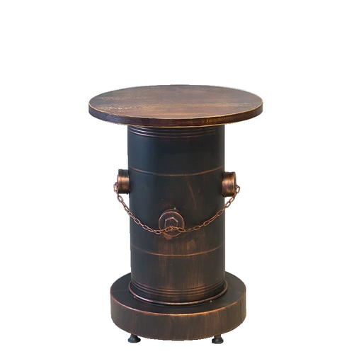 Ретро промышленный ветровый стол и стул комбинированный парикмахерский ресторан ресторан молока Магазин чая повседневная коллекция Кругная бочка ствол