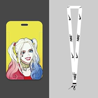 Девушка -клоун+белый набор для длинных веревочных карт NK
