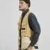 Quần áo tự chế 2019 mùa thu mới quần áo chiến thuật Đàn ông và phụ nữ Mỹ hai màu nhiều túi dụng cụ vest vest - Dệt kim Vest