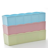 Креативная дома пластиковая деревянные брюки штриховая коробка запускает коробка для настольной косметики