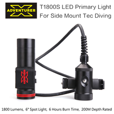 Водонепроницаемый фонарик x-adventurer 探险家 t1800s led